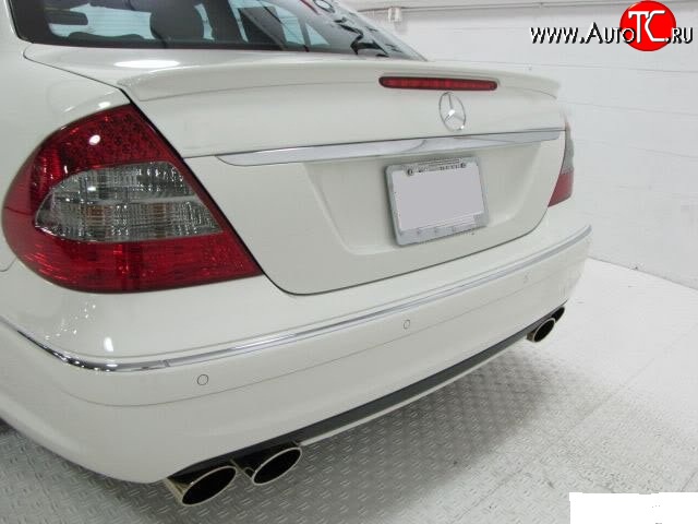 5 499 р. Лип спойлер Sport Mercedes-Benz E-Class W211 дорестайлинг седан (2002-2006)  с доставкой в г. Пермь