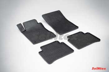Износостойкие коврики в салон (задний привод) Seintex - Сетка Mercedes-Benz E-Class  W211 (2002-2009) дорестайлинг седан, рестайлинг седан