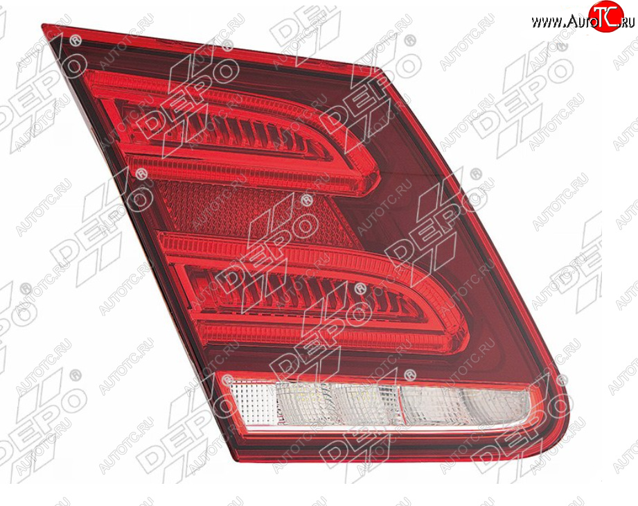 13 599 р. Левый фонарь в крышку багажника (LED) DEPO Mercedes-Benz E-Class W212 рестайлинг седан (2013-2017)  с доставкой в г. Пермь