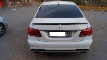3 399 р. Лип спойлер АВТОКРАТ AMG Mercedes-Benz E-Class W212 дорестайлинг седан (2009-2012) (Неокрашенный)  с доставкой в г. Пермь. Увеличить фотографию 4