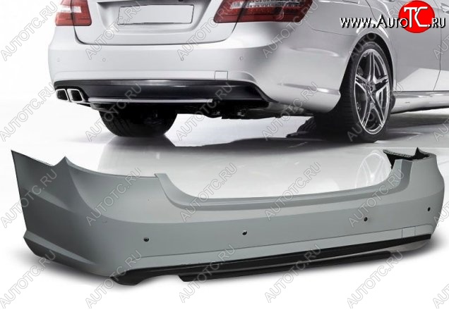 47 399 р. Задний бампер (седан) AMG Style Mercedes-Benz E-Class W212 дорестайлинг седан (2009-2012) (Неокрашенный)  с доставкой в г. Пермь