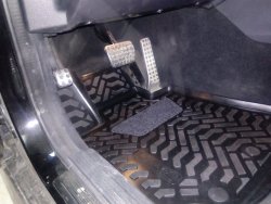 1 779 р. Коврики в салон Aileron 3D Mercedes-Benz E-Class W212 дорестайлинг седан (2009-2012)  с доставкой в г. Пермь. Увеличить фотографию 2