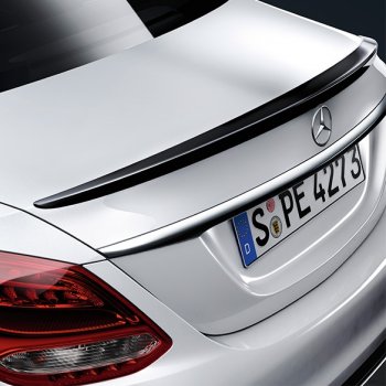 4 749 р. Спойлер багажника AMG. Autostl Mercedes-Benz E-Class W213 седан дорестайлинг (2016-2020) (Неокрашенный)  с доставкой в г. Пермь. Увеличить фотографию 2