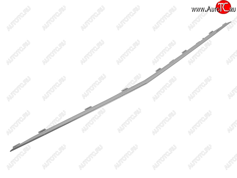 4 399 р. Молдинг на передний бампер SAT (на нижнюю часть) Mercedes-Benz E-Class W213 седан дорестайлинг (2016-2020)  с доставкой в г. Пермь