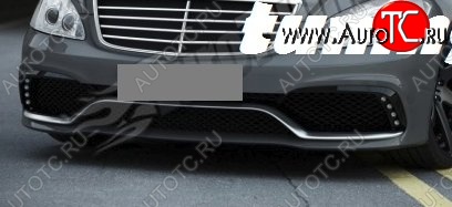 28 449 р. Передний бампер CT Mercedes-Benz S class W221 (2006-2013) (Неокрашенный)  с доставкой в г. Пермь