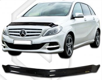 Дефлектор капота CA-Plastic Mercedes-Benz B-Class  W246/T246 (2011-2018) хэтчбэк