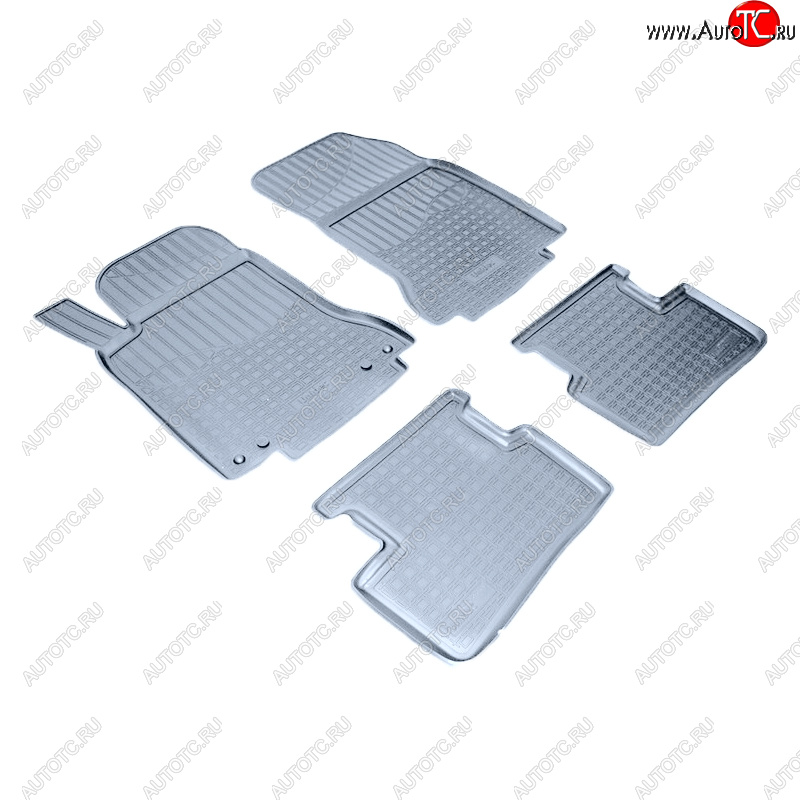 3 369 р. Коврики салона Norplast Unidec  Mercedes-Benz B-Class  W246/T246 (2011-2018) хэтчбэк (Цвет: серый)  с доставкой в г. Пермь