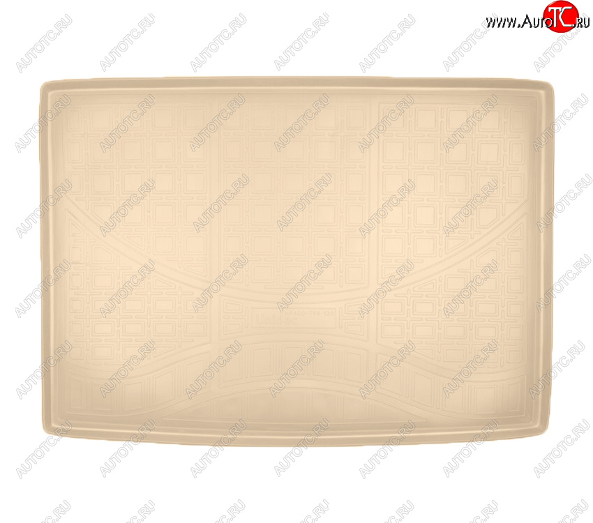2 399 р. Коврик багажника Norplast Unidec  Mercedes-Benz B-Class  W246/T246 (2011-2018) хэтчбэк (Цвет: бежевый)  с доставкой в г. Пермь