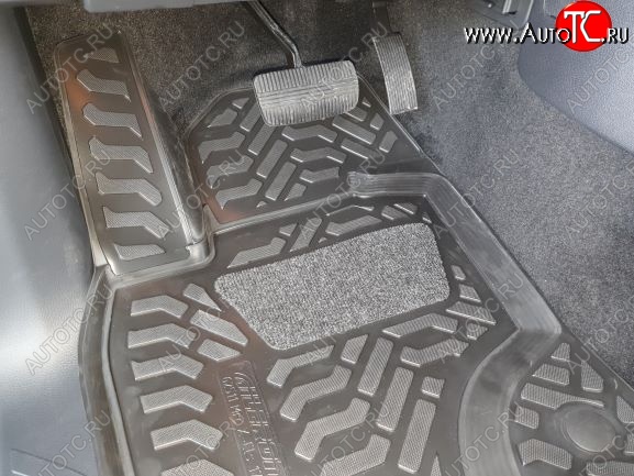 2 289 р. Коврики салона Aileron (3D с подпятником)  Mercedes-Benz X class  W470 (2017-2020)  с доставкой в г. Пермь