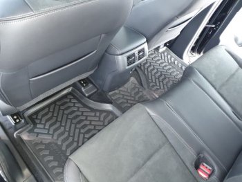 2 289 р. Коврики салона Aileron (3D с подпятником)  Mercedes-Benz X class  W470 (2017-2020)  с доставкой в г. Пермь. Увеличить фотографию 2