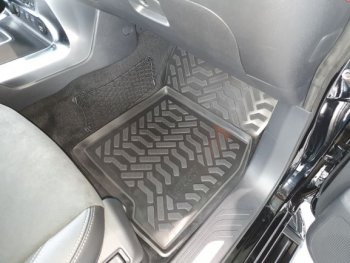 2 289 р. Коврики салона Aileron (3D с подпятником)  Mercedes-Benz X class  W470 (2017-2020)  с доставкой в г. Пермь. Увеличить фотографию 3