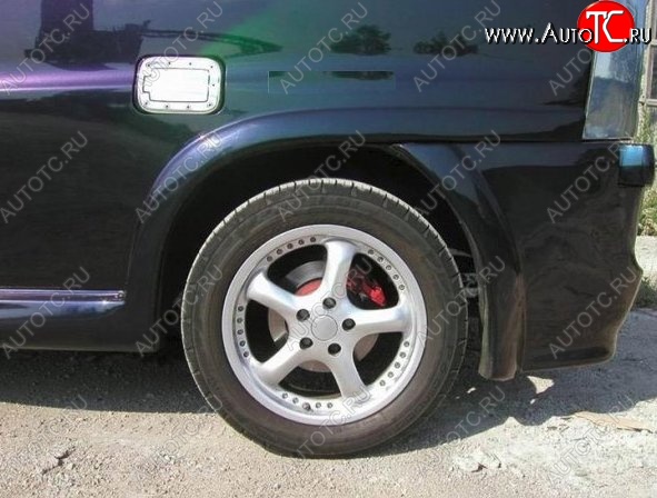6 249 р. Накладки на колёсные арки CT Mercedes-Benz Vito W638 (1996-2003) (Неокрашенные)  с доставкой в г. Пермь