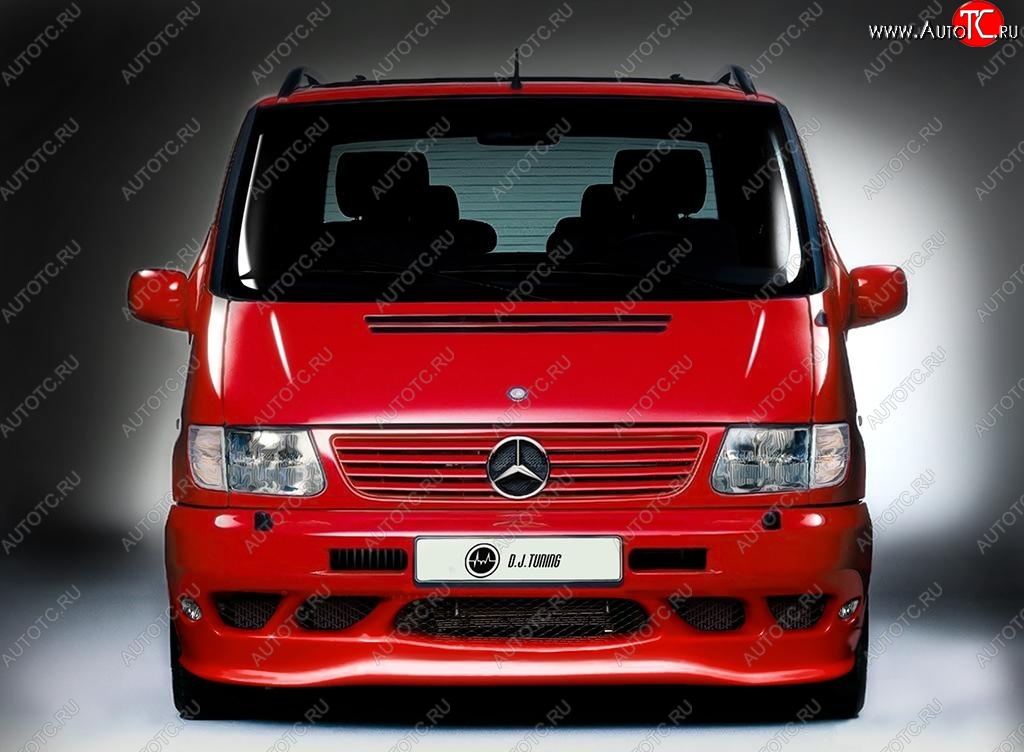 24 999 р. Передний бампер D.J. Mercedes-Benz Vito W638 (1996-2003)  с доставкой в г. Пермь