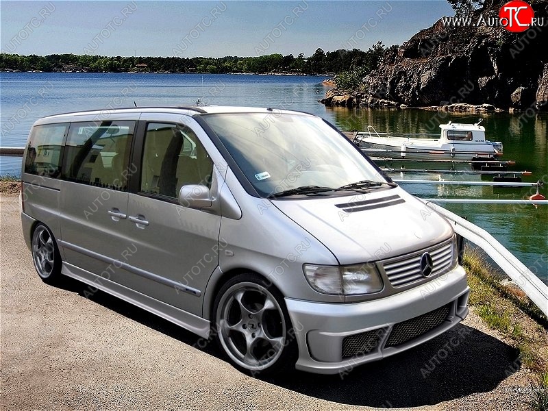 15 299 р. Пороги накладки R1 Mercedes-Benz Vito W638 (1996-2003)  с доставкой в г. Пермь