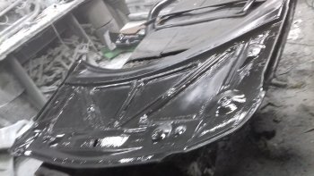 12 899 р. Капот стеклопластиковый Jaguar Mercedes-Benz Vito W639 рестайлинг (2010-2014)  с доставкой в г. Пермь. Увеличить фотографию 3