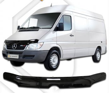 Дефлектор капота CA-Plastic Mercedes-Benz Sprinter  W905 (2000-2006) рестайлинг