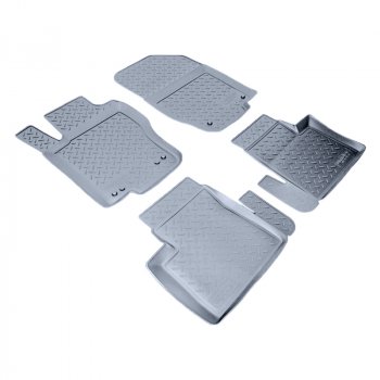 Коврики салона Norplast Unidec Mercedes-Benz GL class  X164 - ML class  W164 (Цвет: серый)