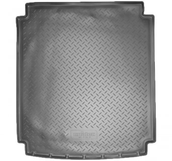 Коврик багажника Norplast Unidec Mercedes-Benz GL class  X164 (2006-2012) дорестайлинг, рестайлинг (Черный, с погрузочным ковриком (фартуком))