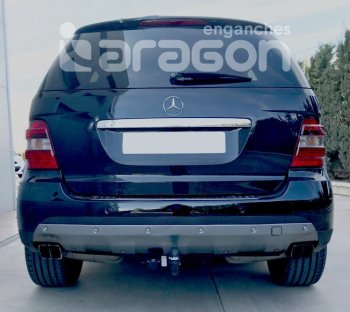 22 699 р. Фаркоп Aragon. (шар A) Mercedes-Benz GL class X166 дорестайлинг (2012-2016)  с доставкой в г. Пермь. Увеличить фотографию 2