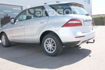 22 699 р. Фаркоп Aragon. (шар A) Mercedes-Benz ML class W166 (2011-2015)  с доставкой в г. Пермь. Увеличить фотографию 6