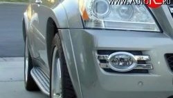 17 299 р. Комплект накладок на колёсные арки AMG Mercedes-Benz GL class X164 дорестайлинг (2006-2009) (Неокрашенные)  с доставкой в г. Пермь. Увеличить фотографию 4