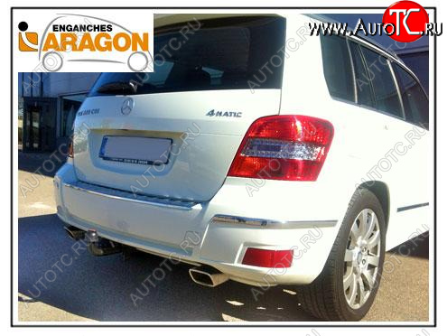 22 699 р. Фаркоп Aragon. (шар A) Mercedes-Benz GLK class X204 рестайлинг (2012-2015)  с доставкой в г. Пермь