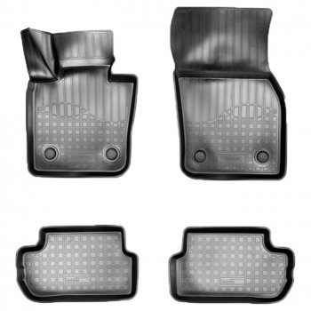 Коврики салонные Noplast (3D) Mini Hatch  F56 (2013-2025) хэтчбэк 3 дв. (Черные)