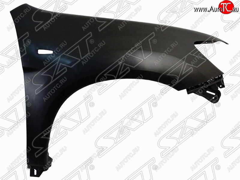 3 899 р. Правое крыло переднее SAT (пластик) Mitsubishi ASX дорестайлинг (2010-2012) (Неокрашенное)  с доставкой в г. Пермь