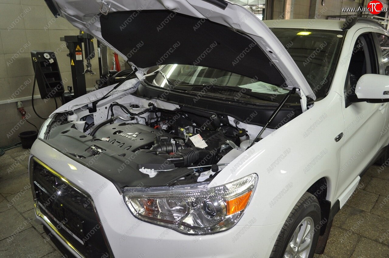 2 049 р. Упоры капота Russtal Mitsubishi ASX 3-ий рестайлинг (2019-2025)  с доставкой в г. Пермь