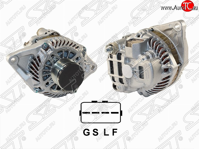 12 649 р. Генератор SAT (12V, 120A)  Mitsubishi ASX - Outlander  XL  с доставкой в г. Пермь