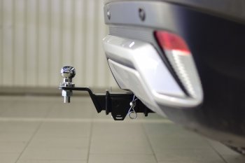 15 739 р. Фаркоп Petroil Tuning (съемный квадрат) Mitsubishi ASX 2-ой рестайлинг (2017-2020)  с доставкой в г. Пермь. Увеличить фотографию 3