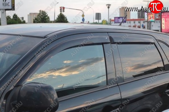 5 349 р. Комплект дефлекторов окон СТ Mitsubishi ASX дорестайлинг (2010-2012)  с доставкой в г. Пермь