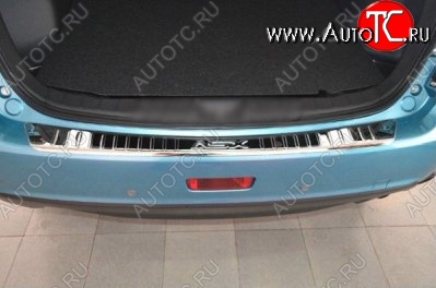 4 749 р. Защитная накладка на задний бампер СТ Mitsubishi ASX дорестайлинг (2010-2012)  с доставкой в г. Пермь