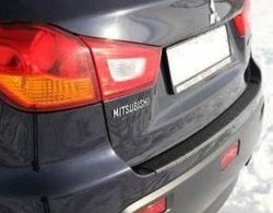 1 269 р. Накладка RA на задний бампер Mitsubishi ASX дорестайлинг (2010-2012)  с доставкой в г. Пермь. Увеличить фотографию 2