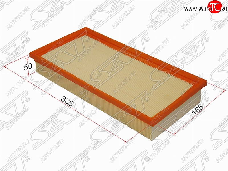 339 р. Фильтр воздушный двигателя SAT (335х165х50 mm).  Mitsubishi Carisma - Space Wagon  N94W  с доставкой в г. Пермь