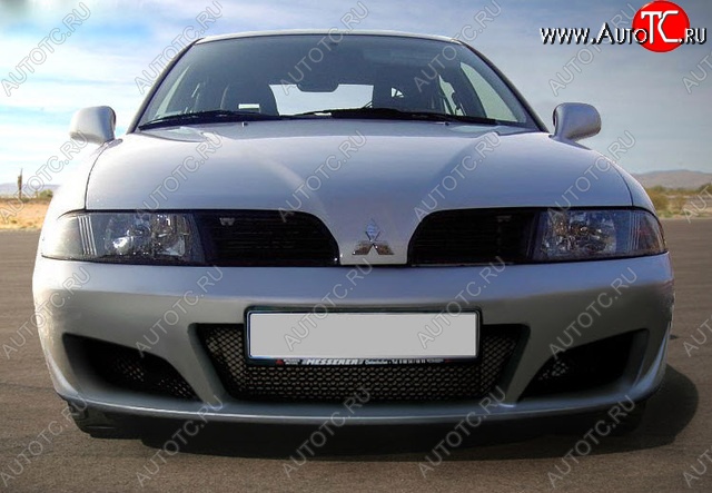 22 899 р. Передний бампер Rieger Mitsubishi Carisma (1999-2004)  с доставкой в г. Пермь