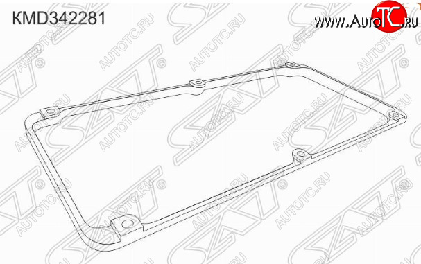 182 р. Прокладка клапанной крышки SAT (4G13, 4G15 00-, CS1A / CS2A) Mitsubishi Lancer 9 CS седан 1-ый рестайлинг (2003-2005)  с доставкой в г. Пермь