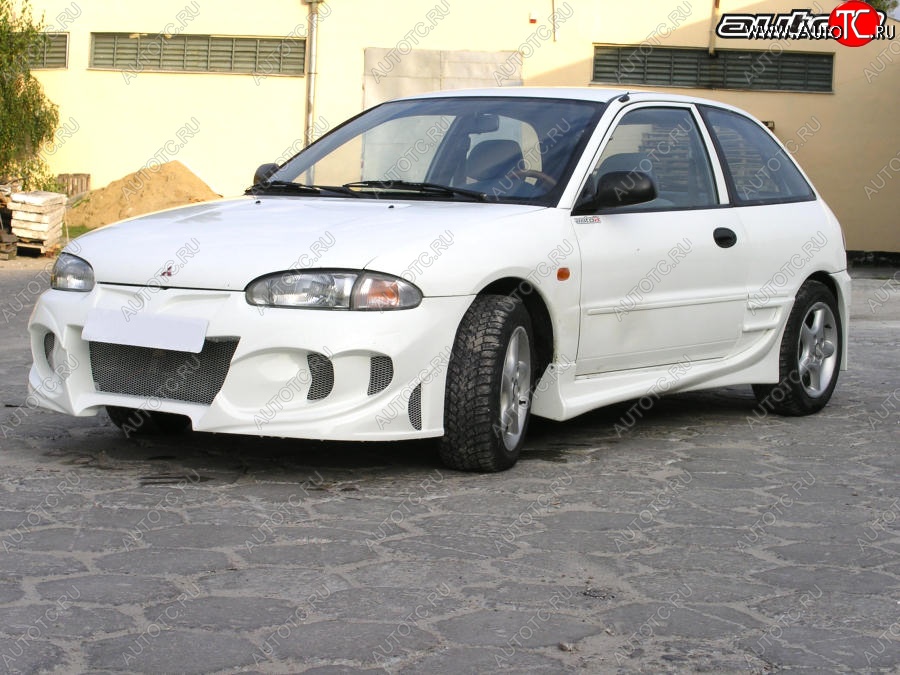 16 299 р. Пороги накладки Auto-R Mitsubishi Colt CJ0 хэтчбэк 3 дв. (1995-2003)  с доставкой в г. Пермь
