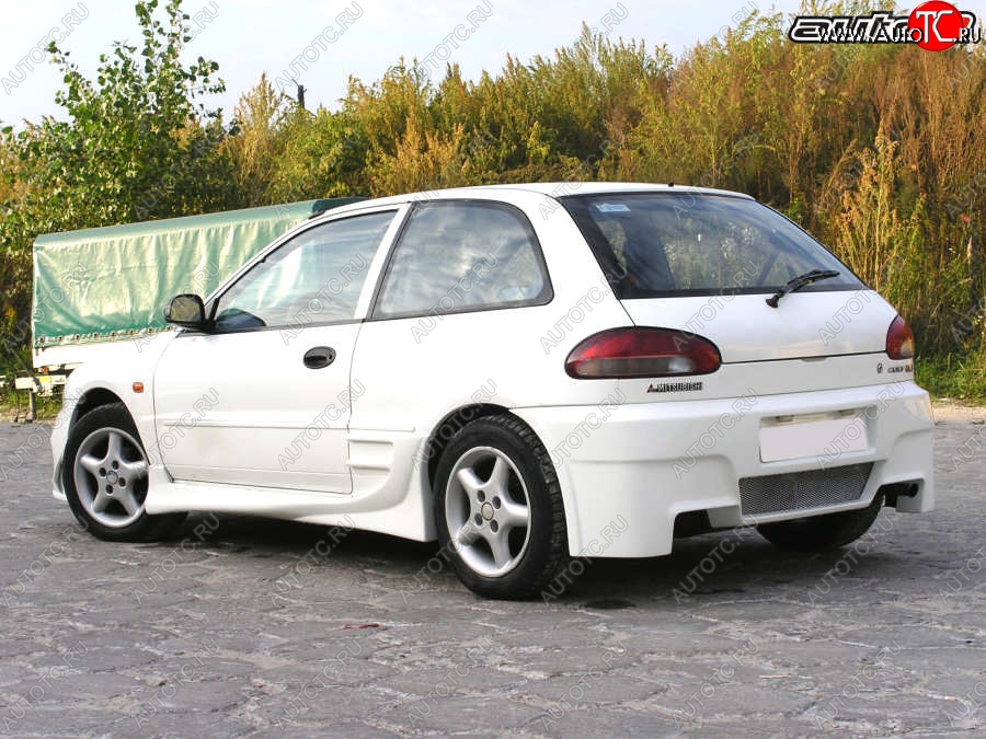 25 899 р. Задний бампер Auto-R v2 Mitsubishi Colt CJ0 хэтчбэк 3 дв. (1995-2003)  с доставкой в г. Пермь