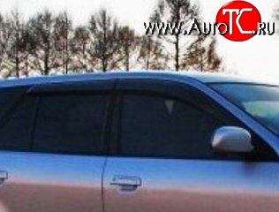 999 р. Комплект дефлекторов окон (ветровиков) 4 шт. (универсал) Russtal Mitsubishi Galant 8  дорестайлинг седан (1996-1998)  с доставкой в г. Пермь