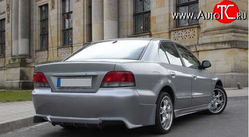 8 899 р. Задний бампер Auto-R berg Mitsubishi Galant 8  дорестайлинг седан (1996-1998)  с доставкой в г. Пермь