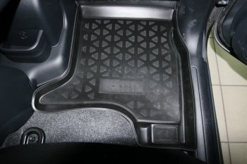 6 399 р. Комплект ковриков салона Element (полиуретан)  Mitsubishi i-Miev (2009-2018) (Черные)  с доставкой в г. Пермь. Увеличить фотографию 3