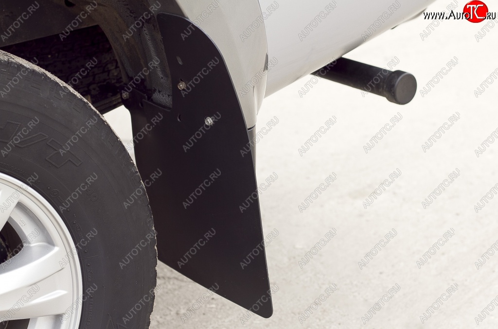 2 269 р. Брызговики задние RA (выносом 50 мм)  Mitsubishi L200  5 KK,KL (2015-2019) дорестайлинг  с доставкой в г. Пермь