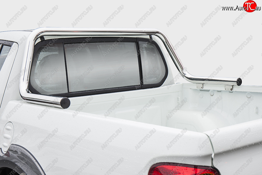 1 052 р. Защитная дуга багажника Souz-96 Mitsubishi L200 5 KK,KL дорестайлинг (2015-2019)  с доставкой в г. Пермь