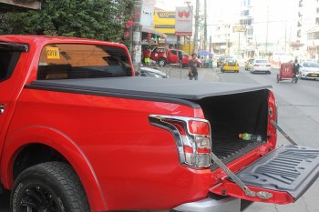 12 199 р. Крышка-тент кузова WINBO Mitsubishi L200 5 KK,KL дорестайлинг (2015-2019)  с доставкой в г. Пермь. Увеличить фотографию 2