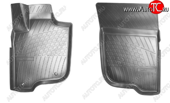 1 879 р. Коврики салонные Noplast (передние)  Mitsubishi L200  5 KK,KL (2015-2019) дорестайлинг  с доставкой в г. Пермь