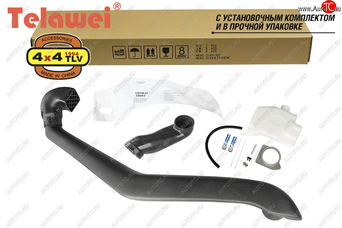 10 599 р. Шноркель Telawei (2.5TD (4D56)) Mitsubishi L200 4  дорестайлинг (2006-2014)  с доставкой в г. Пермь