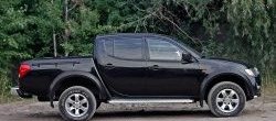 14 799 р. Расширители арок RA (комплект, 90 мм, Standart) Mitsubishi L200 5 KK,KL рестайлинг (2018-2022) (Поверхность шагрень)  с доставкой в г. Пермь. Увеличить фотографию 3