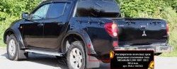 23 999 р. Накладки на колёсные арки RA (усиленные) Mitsubishi L200 4  дорестайлинг (2006-2014) (Плверхность глянец (подд окраску), Неокрашенные)  с доставкой в г. Пермь. Увеличить фотографию 2