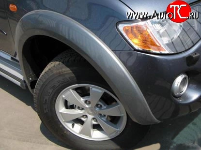12 599 р. Накладки на колёсные арки Stok Intensive Mitsubishi L200 5 KK,KL рестайлинг (2018-2022) (Неокрашенные)  с доставкой в г. Пермь